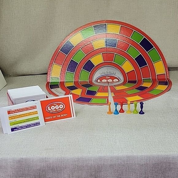 THE LOGO BOARD GAME   THE BRANDS YOU LOVE  SPINMASTER GAMES   Complete  ages 12+ - Picture 3 of 6